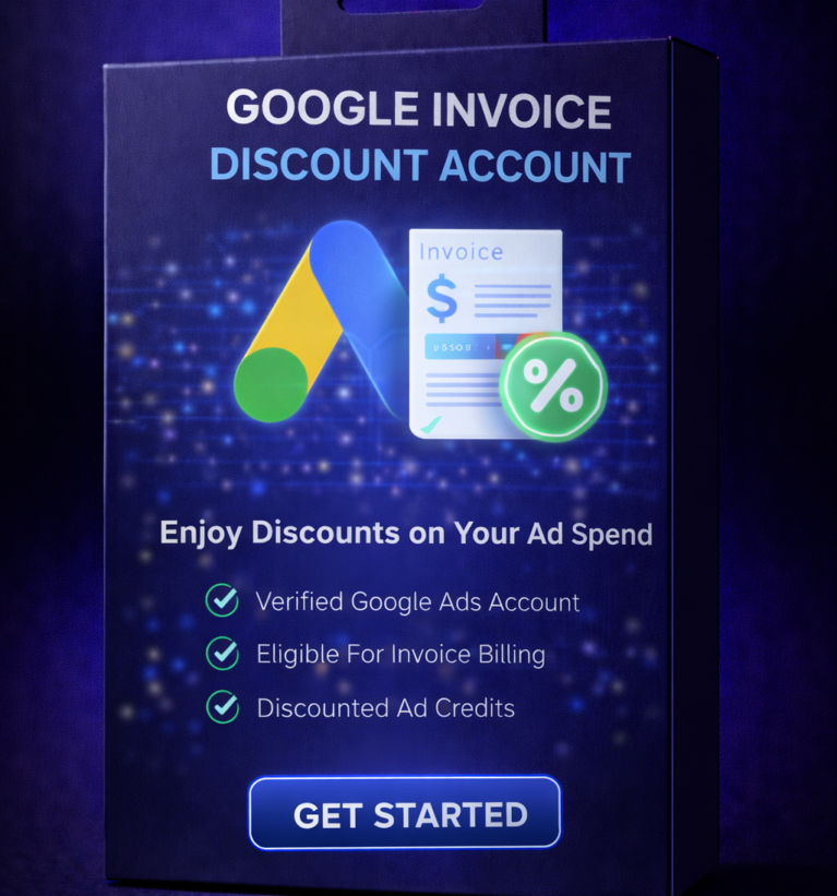 google invoice discount account