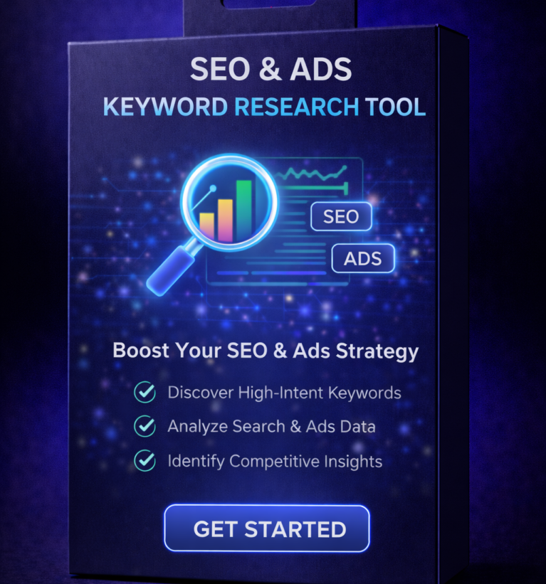 seo & ads keyword research tool