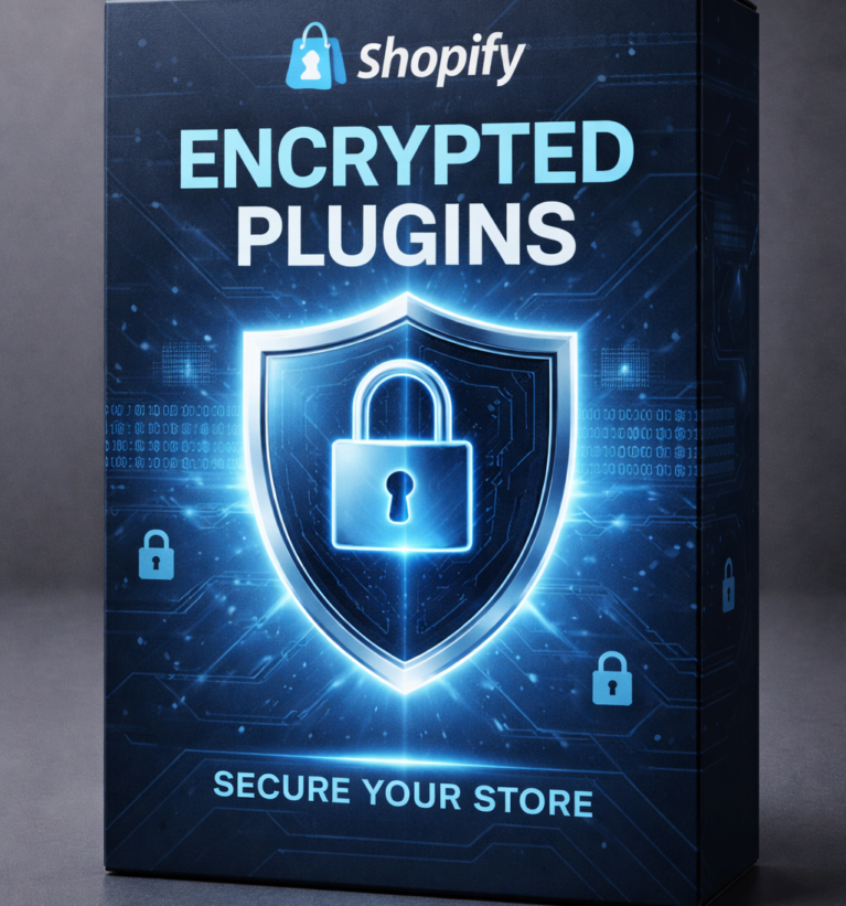 shopify website encrypted plugins